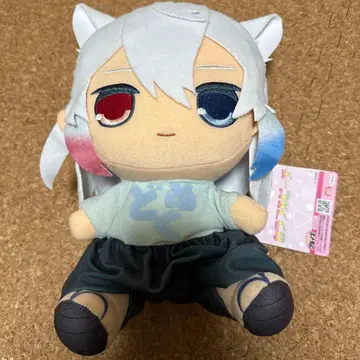 컬러풀 피치 돗누쿠 앉아있는 BIG 봉제 인형