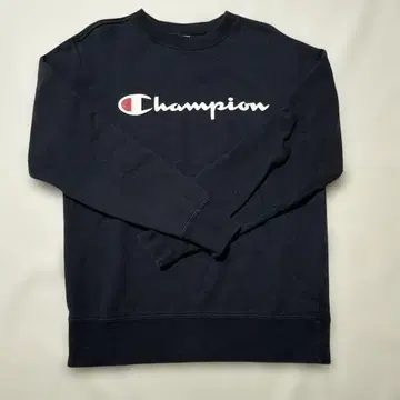 챔피언 네이비 로고 맨투맨