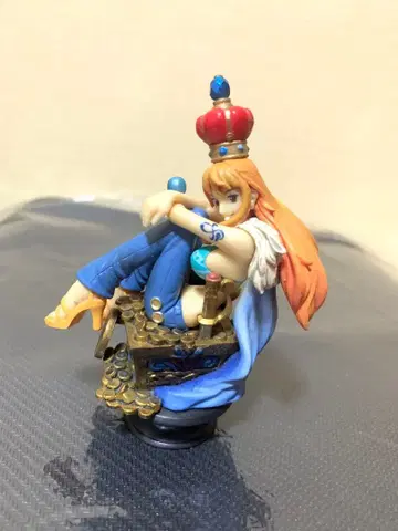 [ 초레어 ] 원피스 체스피스 컬렉션R Vol.1 나미 블랙 받침대