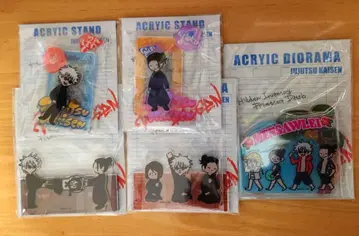 주술회전 비즈니스 아크릴 스탠드 고죠 사토루 게토 스구루 이에이리 쇼코