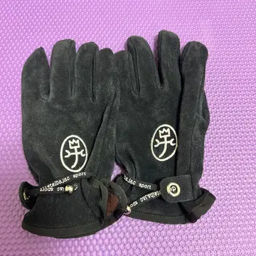 까스텔바작 남성용 장갑 블랙