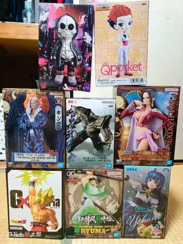 애니메이션 피규어 세트 7점