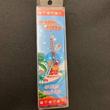 지역 한정 키티 스트랩 [괌 사이판] 서핑 버전