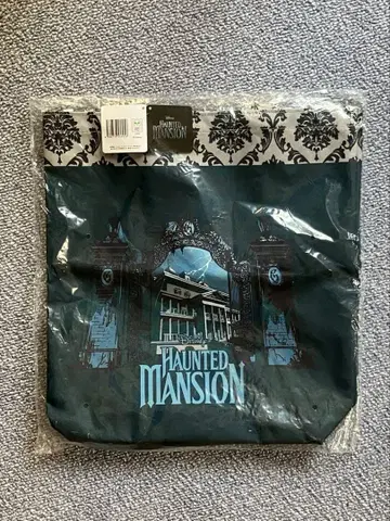 [ 익명 배송 ] 호러 맨션 남코 한정판 그린 프리미엄 토트백