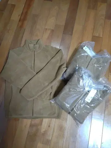 미사용 유니클로 브라운 플리스 자켓 일괄