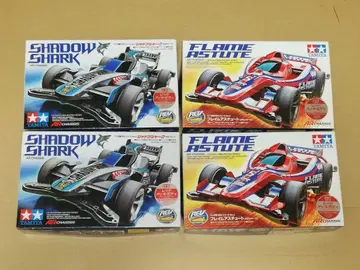 [ 미조립 세트 ] 타미야 미니 사륜구동 4점 세트 레드 메탈릭 ver