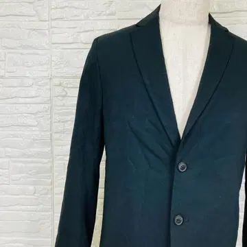 글로벌 워크 테일러드 자켓 블랙 M 심플 [ 2767-29 ]