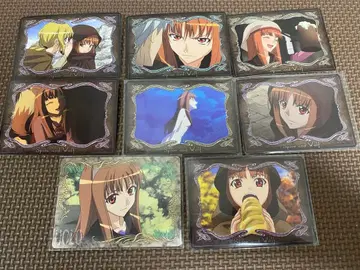 늑대와 향신료 애니메이션 1기 귀여운 호로 장면 카드