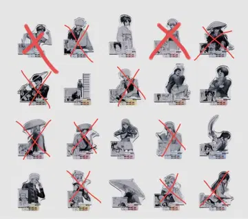 은혼전 20주년 기념 스무 살의 모임 아크릴 피규어 컬렉션