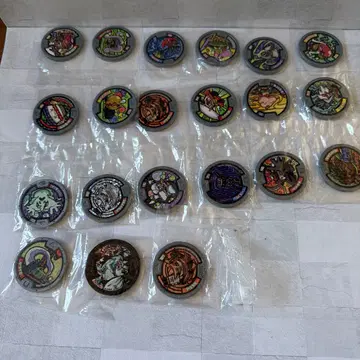 요괴워치 메달 21개 미개봉