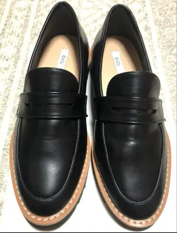 EVOL 코바 코인 로퍼 블랙 23.0cm