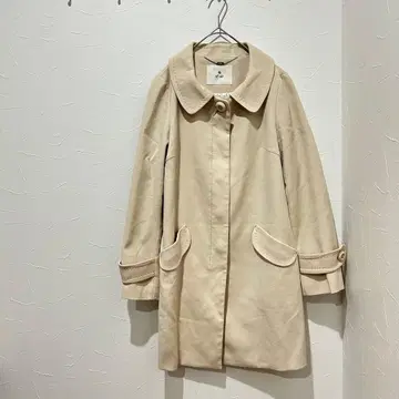 [ 에프데 ] ef-de(9) 롱 코트 안감 부착 베이지