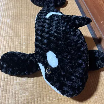 범고래 봉제 인형 약 90cm