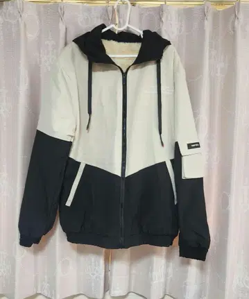 새상품급 나일론 보아 블루종 한국 패션