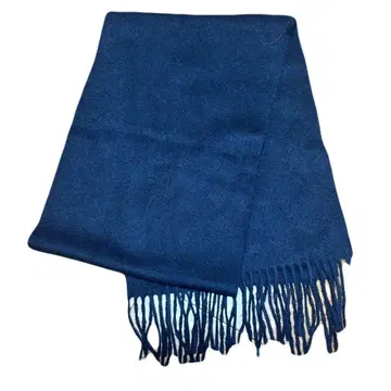 새상품급 UNIQLO 유니클로 캐시미어 머플러 네이비