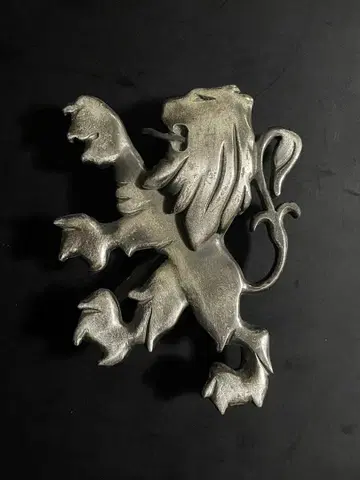 beauty:beast 아카이브 메탈 라이온 버클 레어템 합금제