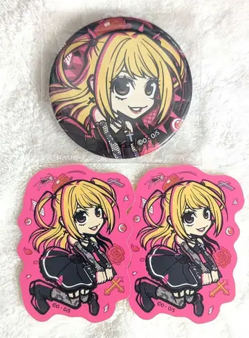 DEATHNOTE 데스노트 미사마 스티커 캔뱃지