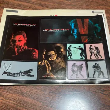 메탈 기어 솔리드 V 오리지널 스티커 세트