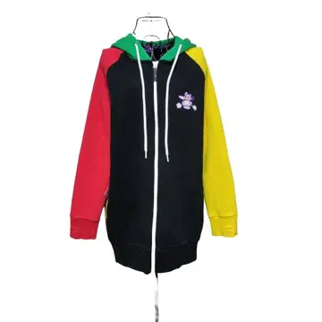 퍼플 카우 컬러풀 후드 부착 후드티 남성용 스노우보드 스트릿