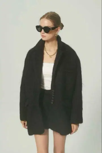 THETOE Chamonix shaggy jacket S