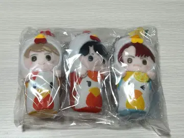 미세스 MGA ! 카라아게쿤 봉제 인형 키체인 (3종 세트)