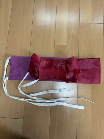 미사용품 재단사 진고로 기모노 오비