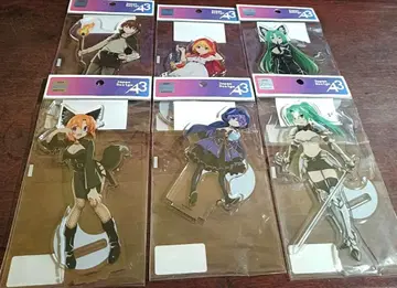 쓰르라미 울 적에 북오프 콜라보 아크릴 스탠드 6종