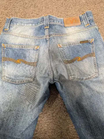 레어 누디진 데님 팬츠