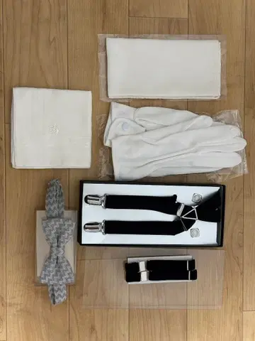 남성용 웨딩 잡화 세트