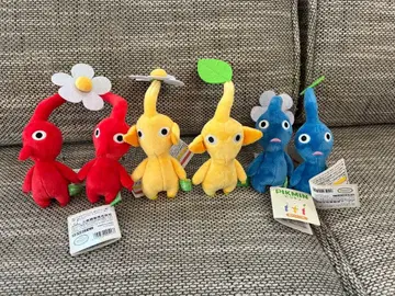 피크민 봉제 인형 마스코트 6종