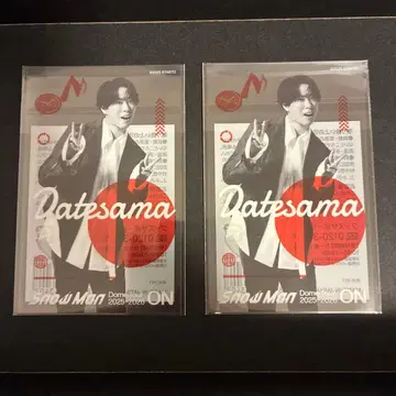 SnowMan 클리어 스티커 미야타테 료타 ON