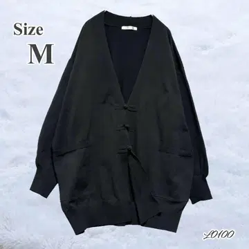 KHALITA 노카라 가디건 블랙 M