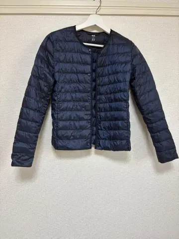UNIQLO 네이비 다운 자켓 S 사이즈