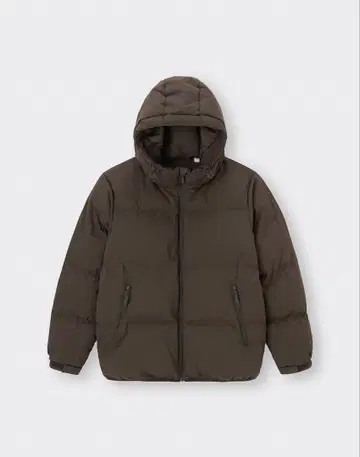 GU 히트 패디드 블루종 S 사이즈 다크 브라운