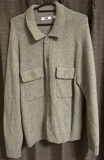 유니클로 U 라무 니트 자켓 2024aw 유니클로U