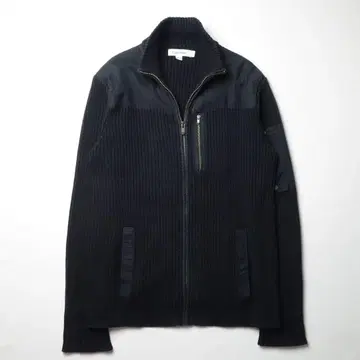 00s Calvin Klein Zip-up Drivers Rib Knit