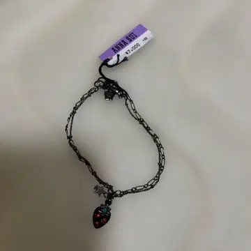 ANNA SUI 스트로베리 모티브 팔찌
