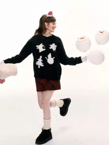 푹신푹신 따뜻한 겨울용 니트탑 외출에도 딱! 데이트에 최적