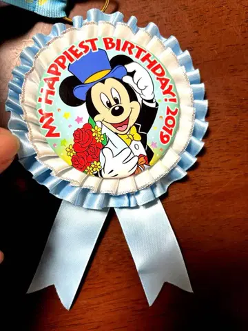 미키마우스 벌스데이 로제트