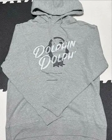 돌고래의 돌고래군 후드티 그레이 XL 사이즈 새상품 익명 배송