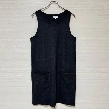 반두 오크토브르 원피스 M 울 100 차콜 슬리브리스