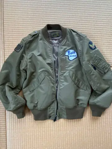 Bronson L-2B 플라이트 자켓 M 사이즈 sage green