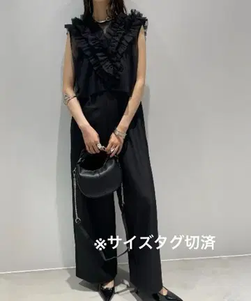 AIC. 프릴 튤 상의 올인원 세트 택 제거됨