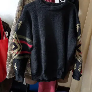 Nogain 니트 스웨터 블랙