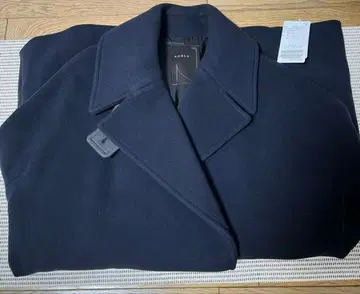 NOBLE MTR 빅 칼라 코트 네이비 36