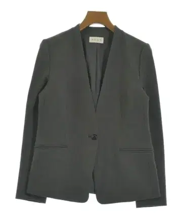 PLST 노카라 자켓 여성용