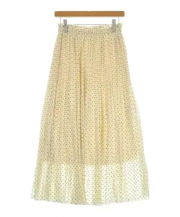 ADAM ET ROPE 롱 맥시 길이 스커트 여성용