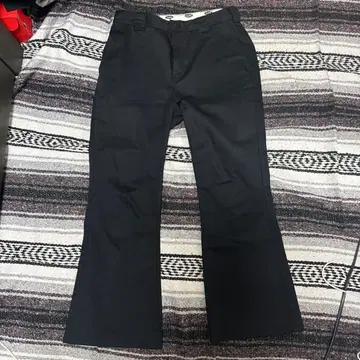 X-girl 블랙 플레어 팬츠