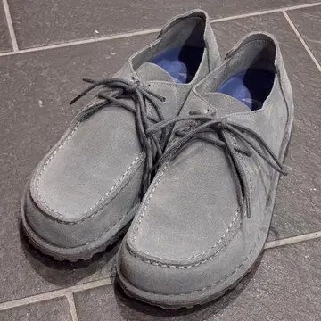 버켄스탁 우티 레이스 바사토 그레이 내로우 25 모카신