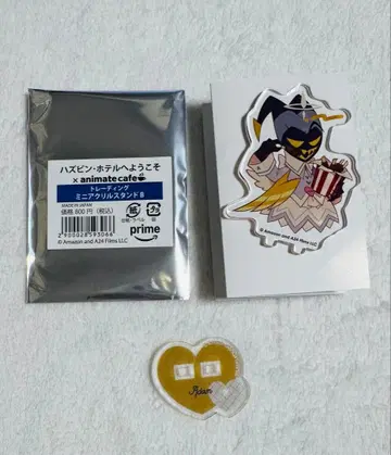 해즈빈 호텔 미니 아크릴 스탠드 애니메이트 카페 아담 Adam